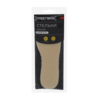 Стельки универс. зимние, шерсть р 36-46*459235 беж