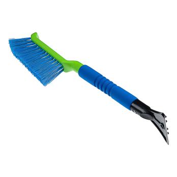 Щетка д/авто +скребок  42,5 см*775066 зеленая