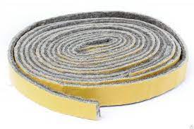 Утеплитель войлочный для дверей 6м*30мм*6 мм/