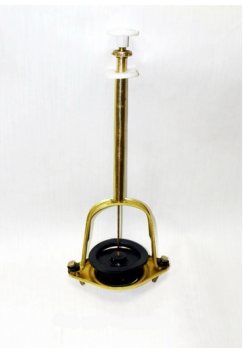 Колонка сливная кноп. универс.металл