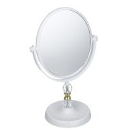 Зеркало настольное  пластик 17х14 см* 301279 с декором, стекло, высота 29 см_1