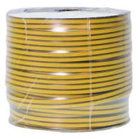 Уплотнитель D-6мм профиль КОРИЧНЕВЫЙ  100м (50мх2 двойная )