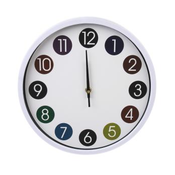 Часы настенные круглые Д-30 см стекло* 581367 бат1хАА