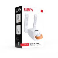 Сушилка д/обуви "LEBEN"220В,150 Вт*248012 таймер, ультрофиолет_1