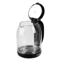 Чайник электрический 1,8л, 1500 Вт* 291145 стекло, черный (без подсветки)_2