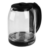 Чайник электрический 1,8л, 1500 Вт* 291145 стекло, черный (без подсветки)_4