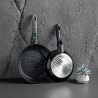 Сковорода литая Д-24 см*84642 антиприг. покр Мрам_8