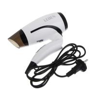 Фен д/волос 259-228 Leben 1200Вт складн.2ск. Бело-черн._2