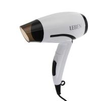 Фен д/волос 259-228 Leben 1200Вт складн.2ск. Бело-черн._3