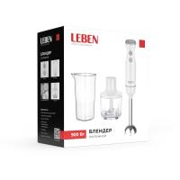 Блендер 269-007 Leben погруж. 900Вт 2ск. чопп. стакан_1
