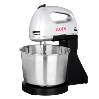 Миксер Leben 269-008 кухон. 100 Вт.7скор.+чаша 2л+4 нас.