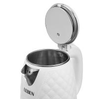 Чайник Leben 291-121/8 элек. 1,8л 1500Вт Бел. нерж.ст. пласт._3
