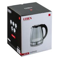 Чайник Leben 291-133 элек. 1,8л Стекло, черн._8