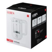 Чайник Leben 291-141 элек.1,8л стекло+пластик_8