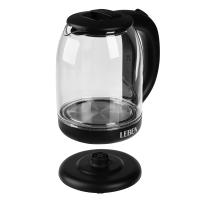 Чайник Leben 291-145 элек. 1,8л. 1500Вт Стекло, черный_1