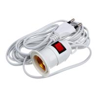 Удлиннитель для ЛАМПОЧКИ Е27, 3м с выкл. *384113