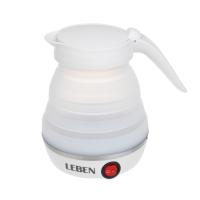 Чайник электрический силиконовый, складной 600 мл, 600Вт*291109  LEBEN