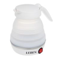 Чайник электрический силиконовый, складной 600 мл, 600Вт*291109  LEBEN_2