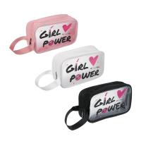 Косметичка банная 21.5х12,5х8 ПВХ  364262 с бок. ручкой