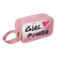 Косметичка банная 21.5х12,5х8 ПВХ  364262 с бок. ручкой_1