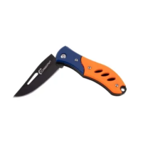 Нож склад. СЛЕДОПЫТ  дл. клинка 65 мм оран-син ручка_1