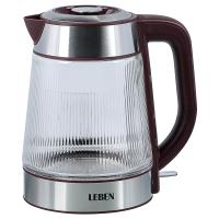 Чайник электрический 1,8л, 1500 Вт* 291132 рифленое  стекло, с подсветкой_6