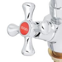 Смеситель д/кухни Rain 561267  гайка. ЛАТУНЬ бараш_1