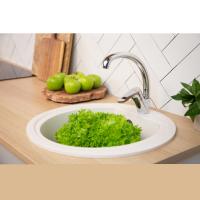 Смеситель д/кухни RAIN*561241 высок,карт35мм,ЛАТУНЬ, гайка_5