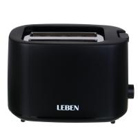 Тостер Leben 271-030 черный 2слота 650Вт_1