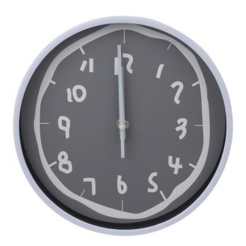 Часы настенные круглые 24 см стекло *581364 Арт.1