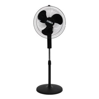 Вентилятор 243-005/4шт Leben напол. Черн. 45Вт 3ск.43см 220В