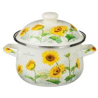 Кастрюля 894-521 Подсолнухи 2л эмал. 18см Vetta индукция