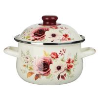 Кастрюля 894-557 Лаура эмал. 2л 18 см Vetta индукция