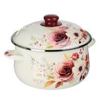 Кастрюля 894-559 Лаура эмал. 5л 24см Vetta индукция_1