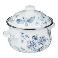 Кастрюля 894-570 Флорал 2л эмал. 18см Vetta индукция_1