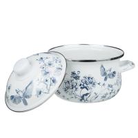 Кастрюля 894-570 Флорал 2л эмал. 18см Vetta индукция_3