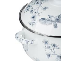 Кастрюля 894-572 Флорал 5л эмал. 24см Vetta индукция_2