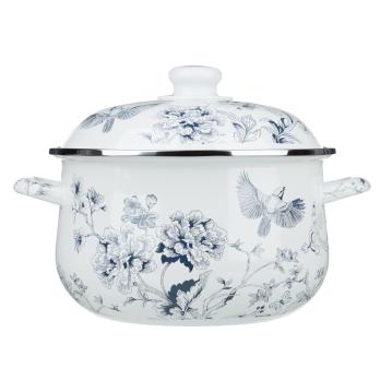 Кастрюля 894-572 Флорал 5л эмал. 24см Vetta индукция