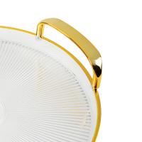 Поднос 862-452 Кругл. 30см PET золот.кайма_2