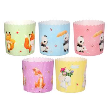 Форма 513-174 бумаж.пекар. 4шт/10шт 90*90мм ПАСХА