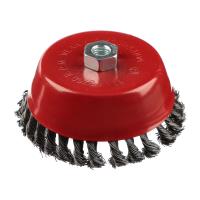 Щетка металл д/УШМ 150мм М14*656048 чашка крученая ЕРМАК