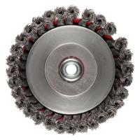 Щетка металл д/УШМ 150мм М14*656048 чашка крученая ЕРМАК_1