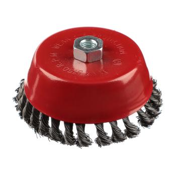 Щетка металл д/УШМ 150мм М14*656048 чашка крученая ЕРМАК