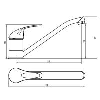 Смеситель д/ванны 566168 излив 30 см карт35мм_4
