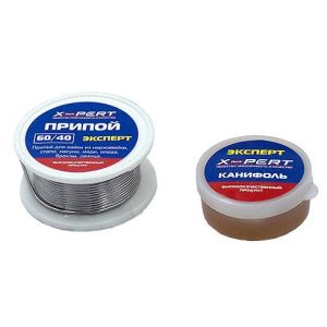 Припой на катушке 1мм +канифоль  Х-PERT