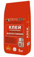 Клей Жаростойкий усиленный ТЕРРАКОТ 5кг/4