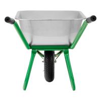 Тачка садово-строительная 1-кол 200л/120л ПАЛИСАД зелен, кол. ораж_5