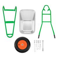 Тачка садово-строительная 1-кол 200л/120л ПАЛИСАД зелен, кол. ораж_7