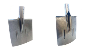 Лопата штыковая из рельсовой стали  Прямой срез*10шт