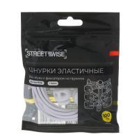 Шнурки для обуви*459266 эластичные, 100 см с фиксатором на пружине_5